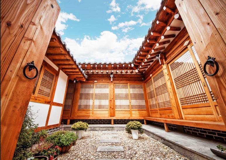 Jeongga Hanok Jeonju Buitenkant foto